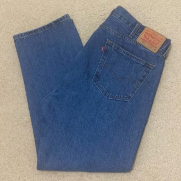 NWOT LEVI’S 505 Men’s Blue Denim Jeans Size 40x30 - Picture 1 of 9